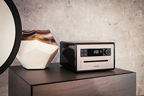 sonoro QUBO CD Player mit Bluetooth, Radio & USB (UKW/FM, DAB Plus, MP3, Wecker, dimmbares Display, Kopfhöreranschluss… - Image 6