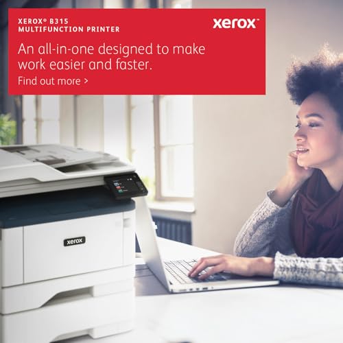 Image of Xerox B315DNI All-in-One, Laser, B&W, Wireless, RADF, Letter, Print, Scan, Copy, Fax, Energy Star Certified, Up to 42PPM