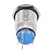 Interruptor de Botón LED, Interruptor 12mm Autoblocante 19mm LED, Interruptor de botón...