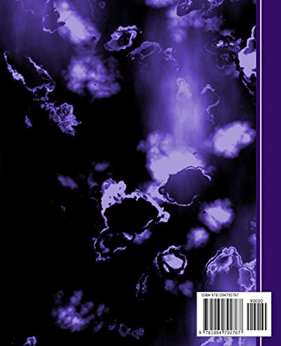 Blue Cosmic Blast Abstract Design: Diary Weekly Spreads July to December (Academic Planners 2019 - 2020) image 4