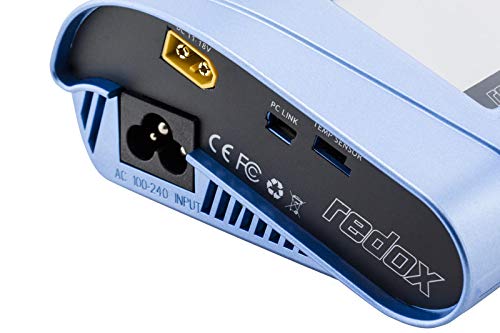 Redox Gamma Caricabatteria LCD Touch Professionale 10A LiPo 1-6S AC/DC 220-12v Caricabatterie