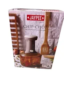 Chip Chop Stainless Steel Blades Simply Press to Chop Vegetable Fruit Chopper Set of 2