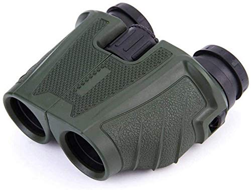 Binoculares 10x25 HD para uso en exteriores con visión nocturna con poca luz y diseño impermeable