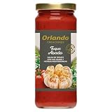 Orlando Tomate Frito Creaciones con Ajo Asado y Hierbas Mediterráneas Frasco, Sin Gluten Ni Conservantes, 340g