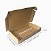 Small Cardboard Shipping Box Mailers 7.3 x 4.2 x 1 Inch Corrugated Packaging Storage Boxes 25 Pack