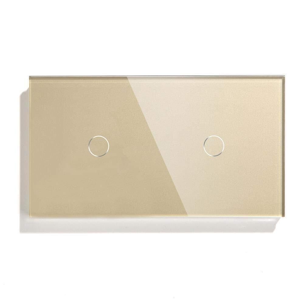 Interruptor táctil para panel de iluminación en cristal templado multicolor de 157 mm 5
