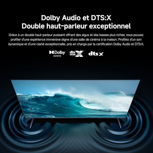 Xiaomi TV F Pro 75 190 cm 75 Pouces 4K UHD QLED Smart TV Fire OS8 Contrôle Vocal Alexa HDR10+ Mode Game Boost 120Hz MEMC 2Go+ Compatible avec Apple AirPlay - vue 10