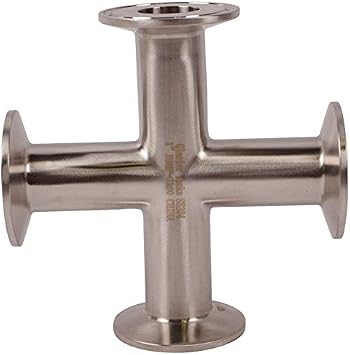 Cross | Tri Clamp 1 inch - Stainless Steel SS304 / 3A - Glacier Tanks