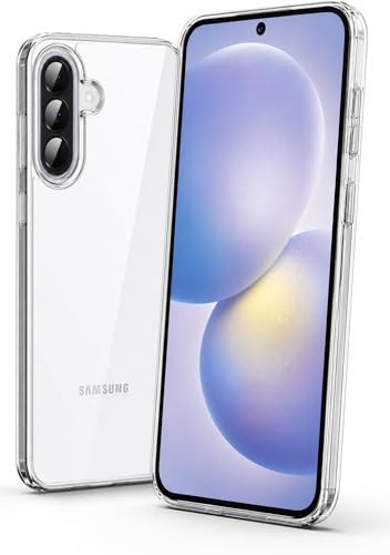Image of DIZORO Case for Samsung Galaxy A57 5G, Military Grade Drop Protection Phone Case, Yellowing Resistant, Anti-Scratch Hard PC Back, Shockproof Hard Ultra-Thin Protective Cover, Clear