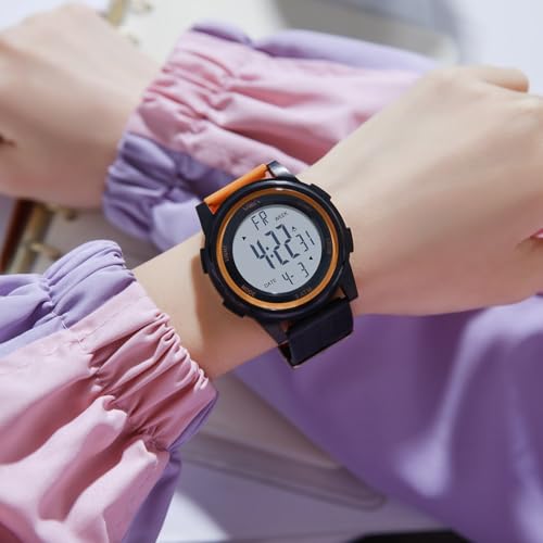 Image of V2A Nova X 2810 Digital Watch for Kids & Teens | Large Easy-Read Display | Alarm Stopwatch Backlight | TPU Sport Strap | 30M Water Resistant | Boys Girls Everyday Watch