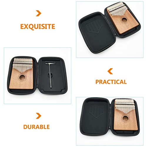 Vaguelly Caso Kalimba para Kalimba Phole Phole Piano Bag Eva à Prova D' água à Prova de Choque Kali