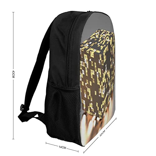 Sac d'école de mode grand format 17 pouces pour garçons et filles - 2