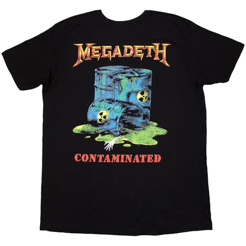 Megadeth t-shirt rock noir XXL pour festivals et concerts de metal