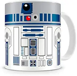 Artgeek Caneca Star Wars R2D2 Azul 325 ml Cil�ndrica Resistente � Quebra