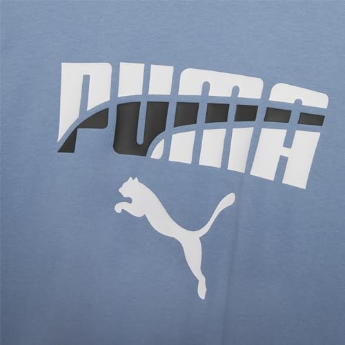 Image of Puma Boys' Short Sleeve Cotton Graphic T-Shirt, Crewneck
