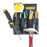 Bucle para martillo: la bolsa de herramientas cuenta con un bucle de metal de acero.
