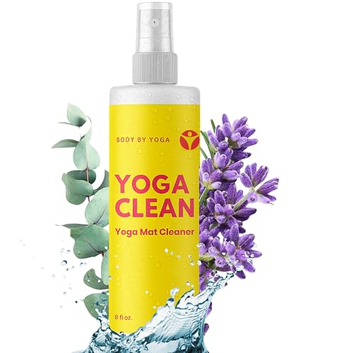 Image of Yoga Mat Cleaner Spray - Spa-Like Scent | Eco-Friendly Formula | Neutralizes Sweat & Odor | Helps Protect Your Mat | 8 oz | Plant-Based, Made in USA | Body By Yoga