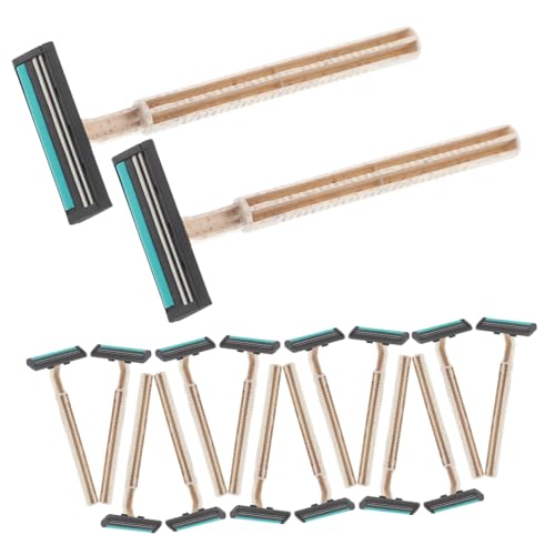 Gogogmee 20セット旅行用使い捨てカミソリ ボディヘアトリマー付き 小型ひげ用カミソリ 女性男性対応 脇毛シェービング 収納便利 コンパクト設計 ホテル出張に適した多機能グルーミングキット