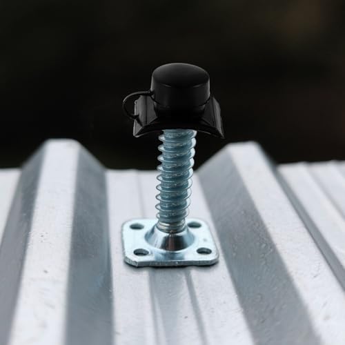 Capuchons vis à queue de perceuse imperméables plastique noir extérieur