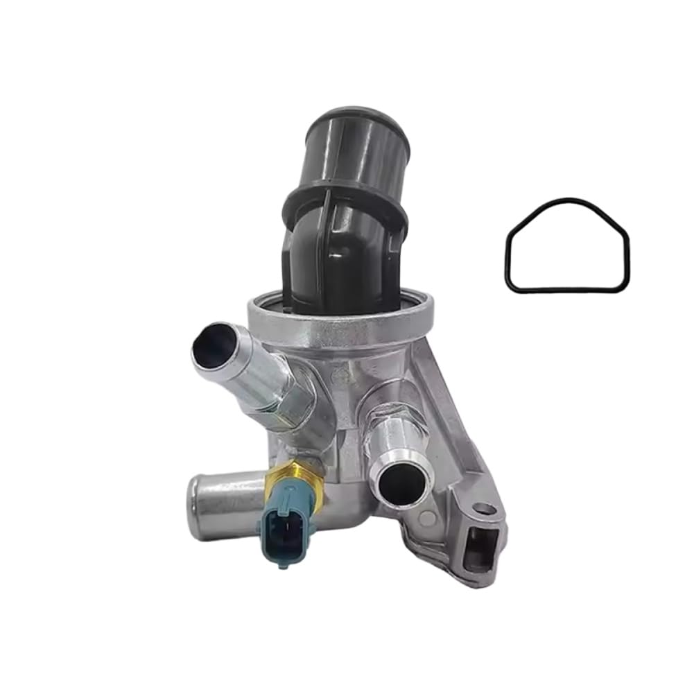 Engine Cooling Thermostat Housing Cover Assembly Compatible With 80℃ 176℉ 12650485