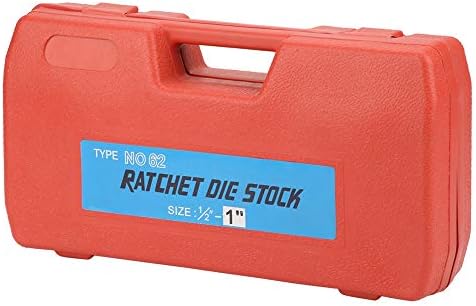 Miniatura 7 de Kit de enhebrador de tubería manual Kit de roscado de tubería de fontanero de 12 pulgada 34 pulgadas 1 pulgada 1-14 pulgadas, herramienta de