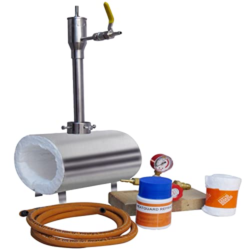 Propane Gas Single Burner Portable Blacksmithing Kit for