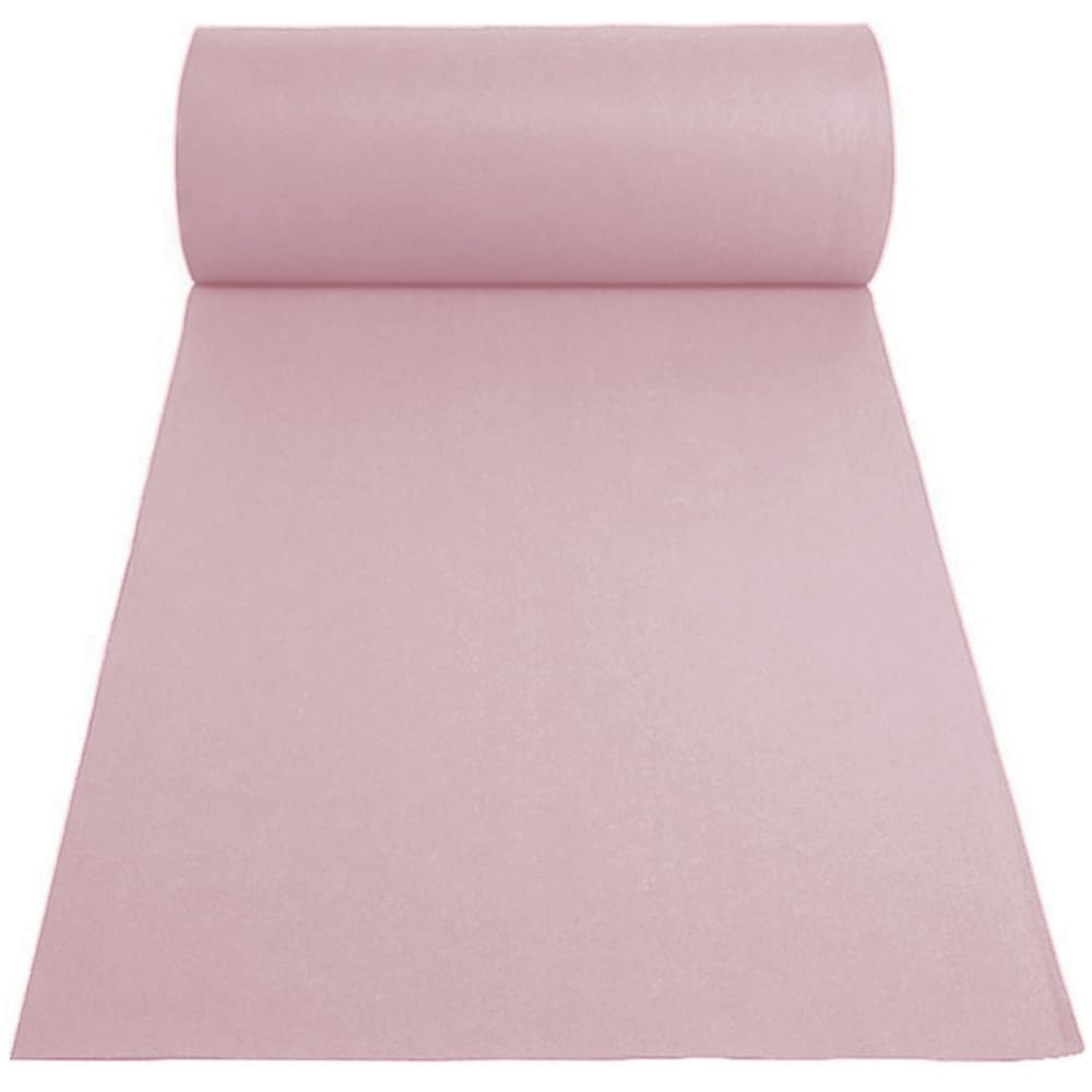 Fun Express Blush Pink Wedding Aisle Runner (100 feet Long) Wedding Decor