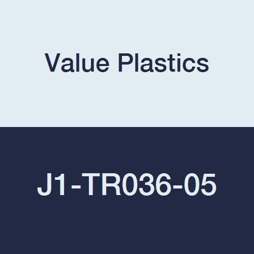 Value Plastics Tee Reduce Connector , 200 Series Barbs, 1/8", 3/32"ID