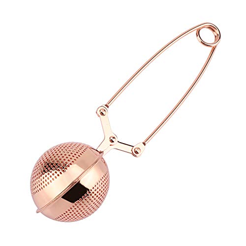 Stainless Steel LongHandle Tea Strainers Premium Tea Infuser Filter, Portable Tea Infuser Strainer Reusable Ball Shape Teapot Filter For Filter Tea, Coffee, Hot Brine Ingredi