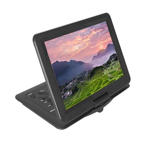 Lecteur DVD portable à écran pivotant libre compatible USB et SD - 8