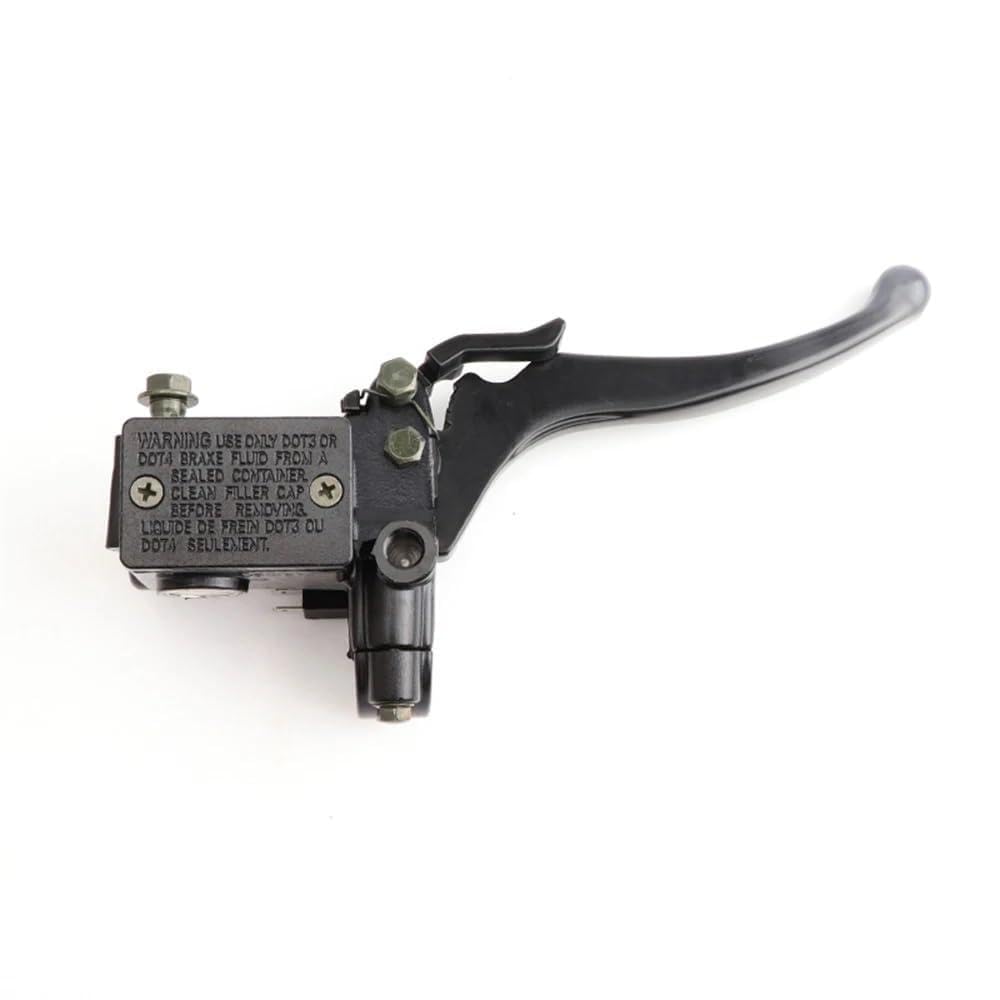 SfaNbE 22mm Left/Right Front Cylinder Handlebar Hydraulic Brake Lever with Parking Fit for 150-250cc GY6 ATV Quad Bike(Right)