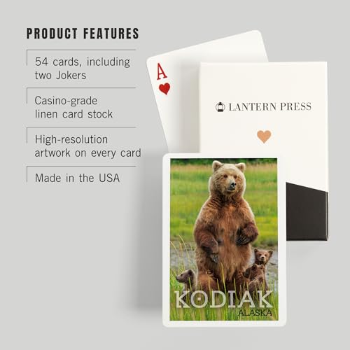 Baraja de Poker Kodiak Alaska con 52 Cartas miniatura 3