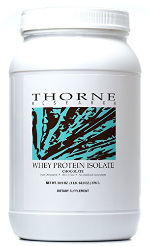 Thorne Research, Whey Protein Isolate, Chocolate, 1.99 lb (906 g)
