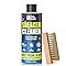 Shoe Cleaner Kit for Sneakers – 10.6oz Premium Shoe Cleaning Set with Brushes & Microfiber Towel, Sneaker Cleaner for White Shoes, Boots, Leather, Suede, Canvas, Mesh, PU & Fabric