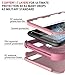 Diverbox for iPhone X Case/iPhone Xs Case [Shockproof] [Dropproof] [Tempered Glass Screen Protector ] Heavy Duty Protection Phone Case Cover for Apple iPhone X/XS (Pink)