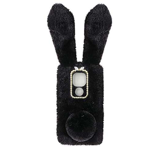 Mikikit Phone Case, Lovely Bunny Phone Cover Plush Phone Case Portable Cell Phone Protection Compatible For G Play #TOP30