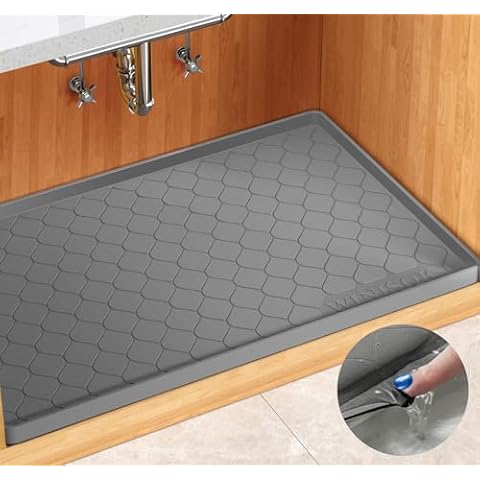 Winisok Waterproof Under Sink Mat Cover