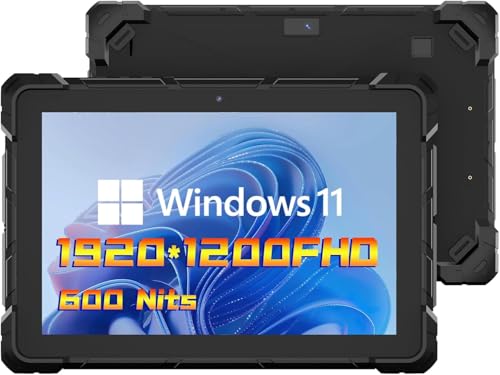 DORXTI Win Tablet Ordenador táctil de 10,1 pulgadas, Tableta Robusta de 16000 mAh, 8 GB Ram128 GB,...