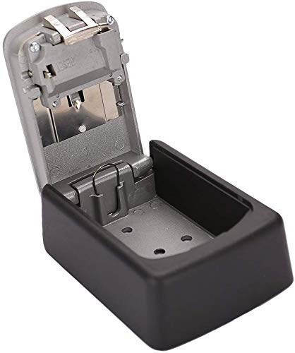 Tekmun Realtor Wall Mount Key Lock Box With 4-Digit Combination Made Of Weather Resistant Steel For Indoors Or Outdoors Holds Up To 5 Keys #TOP2