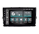 Autoradio für Volkswagen Polo Vi Ab 2017 – T-Cross Ab 2019 Android GPS Bluetooth WiFi USB DAB+ Touchscreen 9-Zoll 8core Carplay AndroidAuto