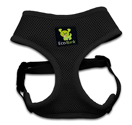 Image of Classic Dog Harness Innovative Mesh No Pull No Choke Design Soft Double Padded Breathable Vest for Eco-Friendly Easy Control Walking for Large Puppies Full Size Breeds & Extra Large Dogs (XXL, Black)
