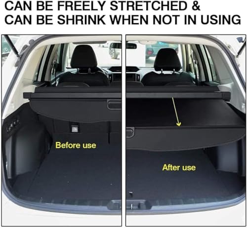Funda retráctil de maletero para BMW X1 U11 2020-2025 y protector de carga 4