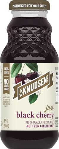 R.W. Knudsen Just Black Cherry Juice, 8 fl oz (12 Pack)