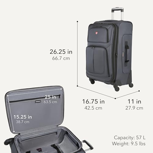 SWISSGEAR Sion Softside Spinner Luggage