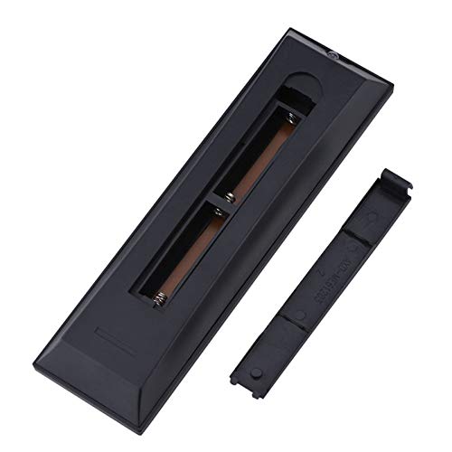 Jopwkuin Mando a Distancia Universal para TV, Material ABS, Largo Alcance de Transmisión, Ideal para Entretenimiento en el Hogar, Negro