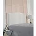 GYHH Copertura Testiera Letto,Fodera di Protezione per La Schiena del Letto Completo, Materiale del Chicco di Mais, Resistente allo Sporco E Rimovibile (White,150m)