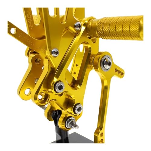 Pédale repose-pieds CBR600RR avec grip antidérapant plaque arrière haute stabilité