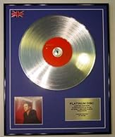 A Limited Edition Cd Platinum Disc Record Limited to only 50