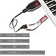 Youmile 2 Stück XH-3P USB Ladekabel 7.4V 2S LiPo Akku USB Ladekabel 1A Schnellladung, mit 1 Ladung 3 Übertragungskabel für RC Auto LKW Rock Crawler FPV Drone Quadcopter