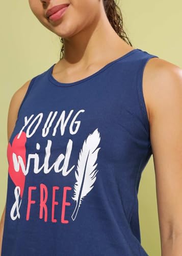 Image of Dollar Women's Printed Cotton Tank Top